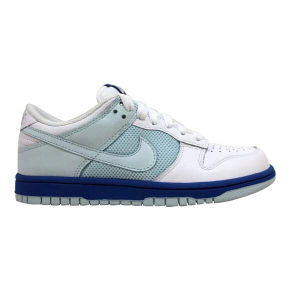 Nike Dunk Low 2008 Womens Size 9 / Mens 7.5 White Blue 317813 141 RARE DEADSTOCK